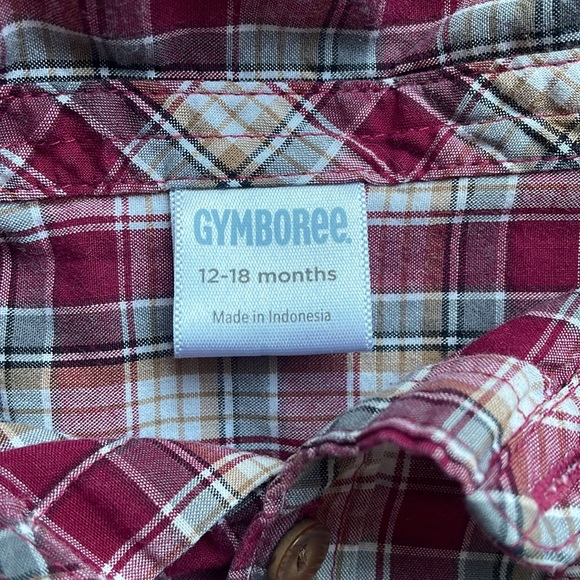 Girls long sleeve flannel onesie - Picture 4 of 4